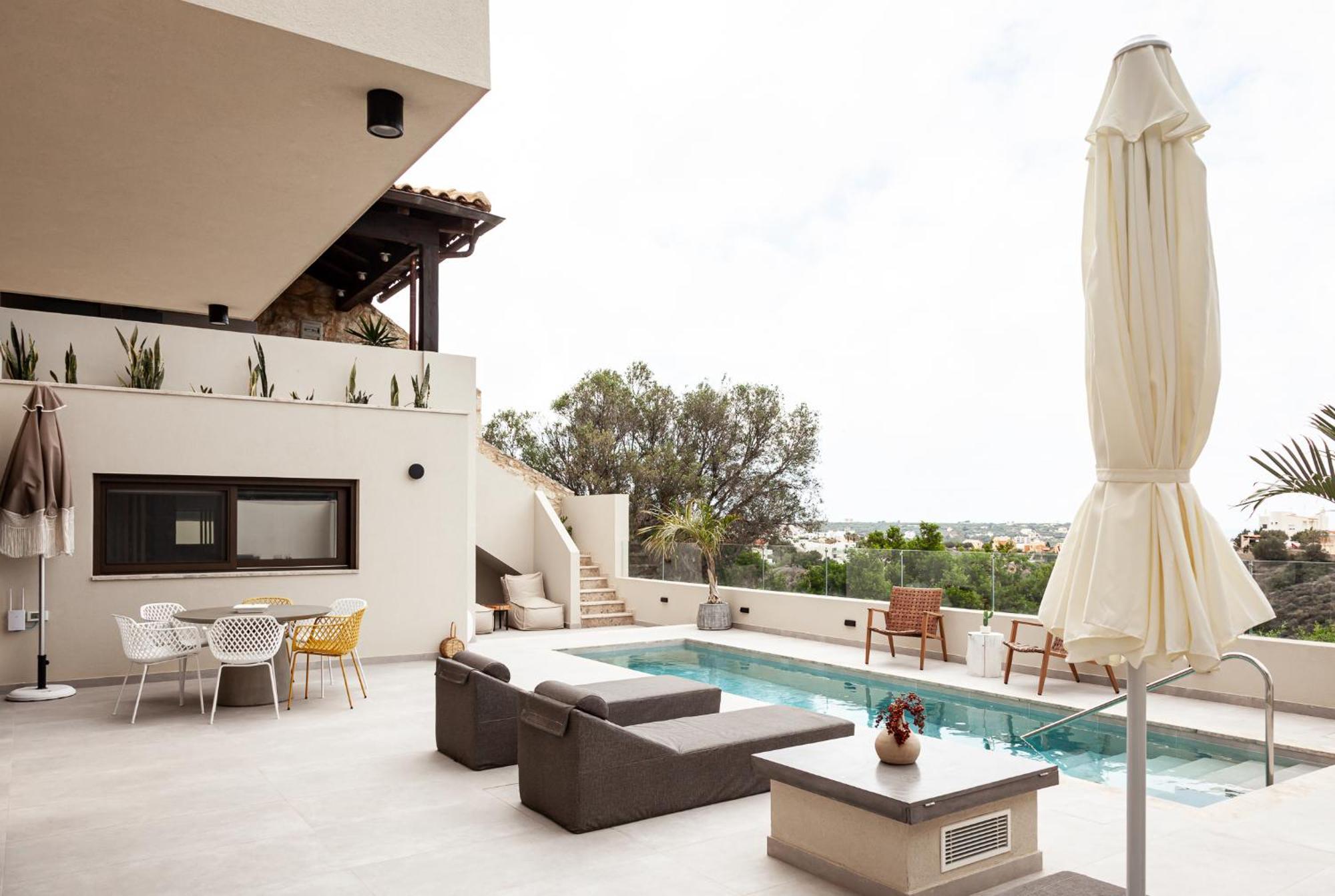 Orama Luxury 3 Bedrooms With Private Pool Villa Hersonissos (Crete)