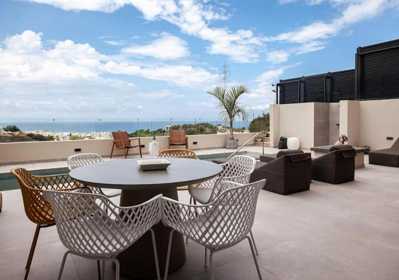 Orama Luxury 3 Bedrooms With Private Pool Hersonissos (Crete)